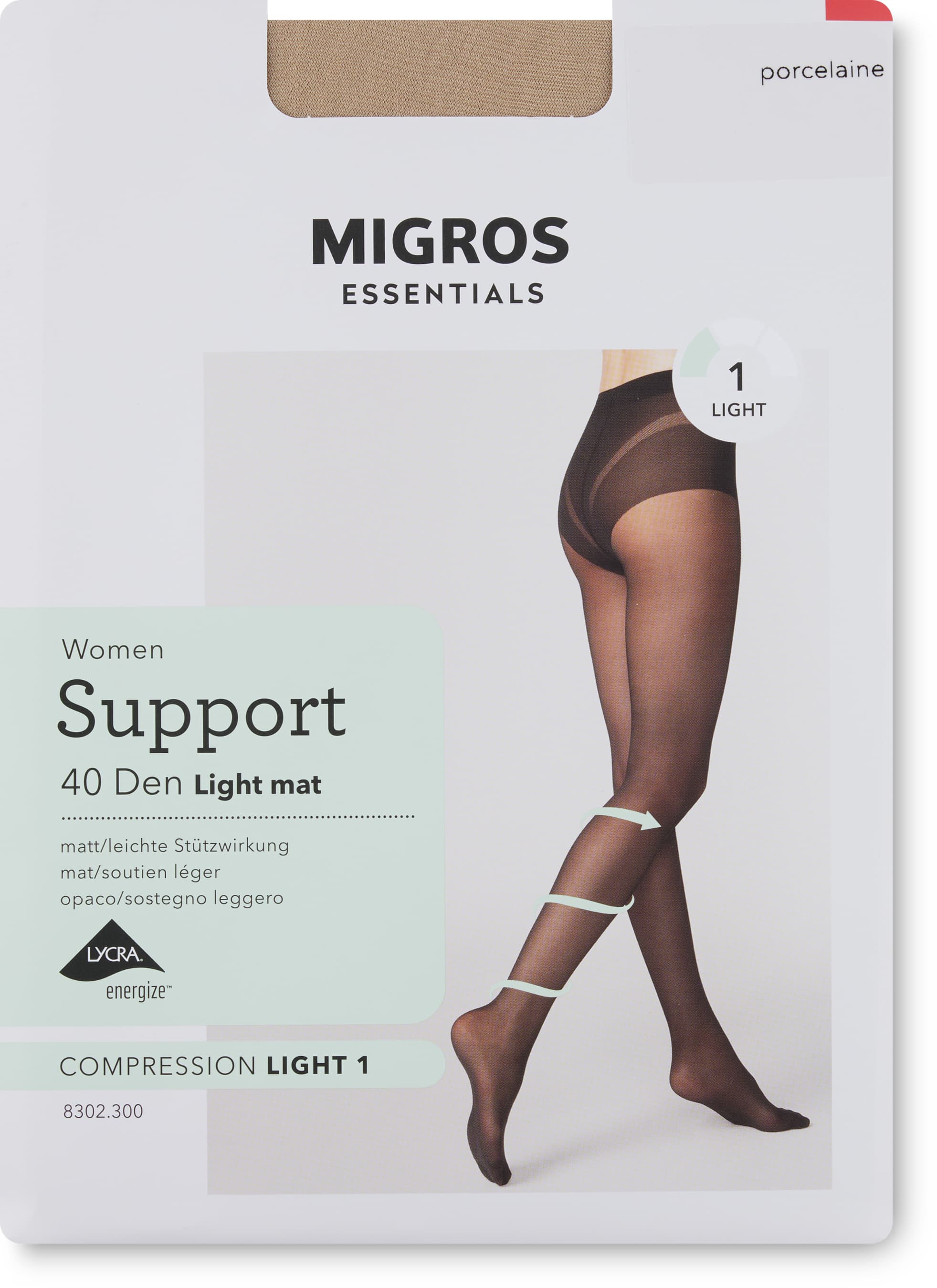 Damen Strumpfhosen Light Mat 40 Den